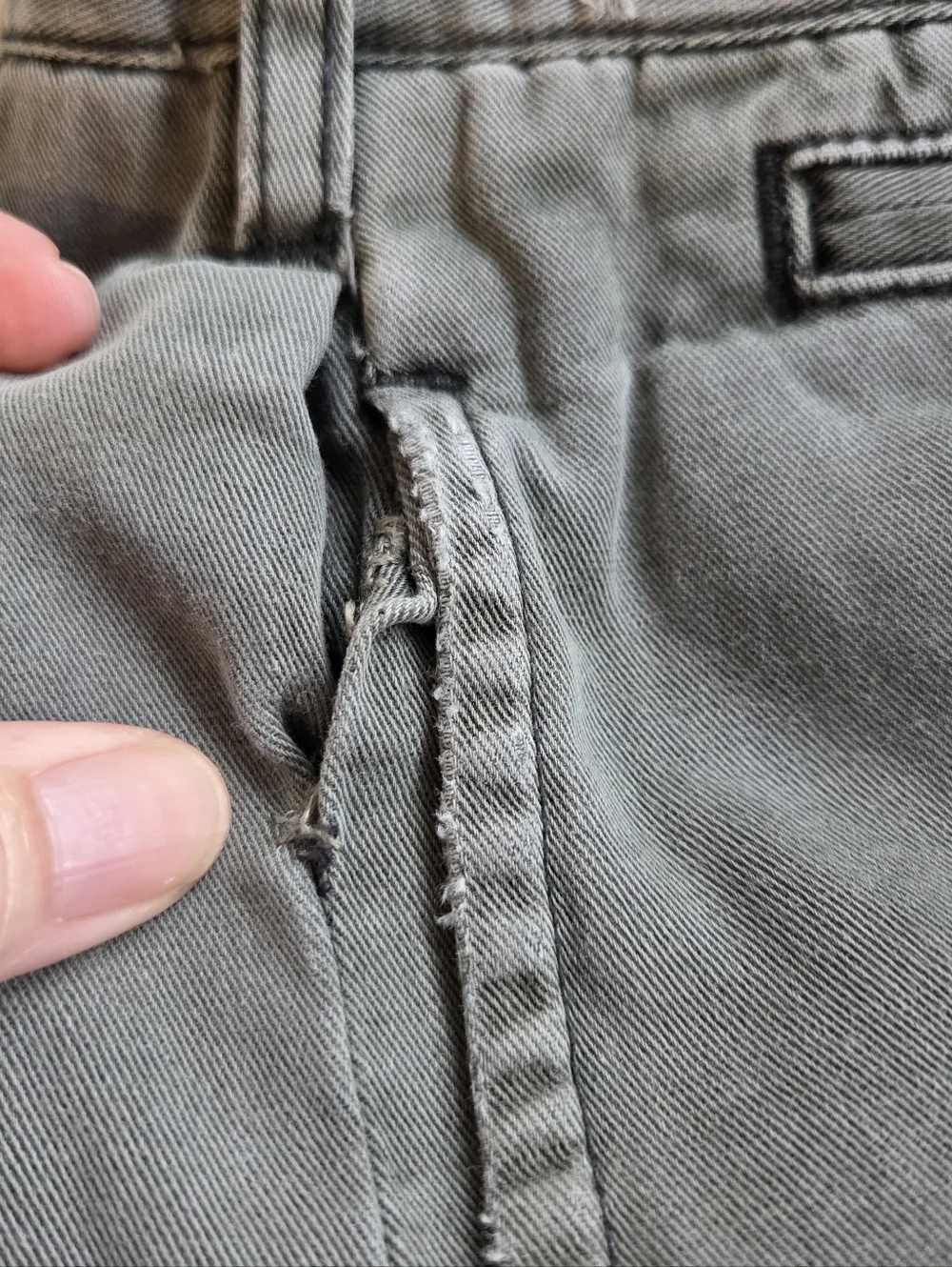 Faherty Brand Olive Green Chino Shorts Button Fly Casual Summer 30